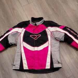 FXR Racing Black and Pink Women's Jacket